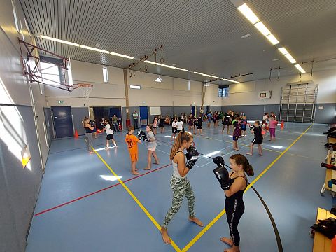 Judoclub Nobel laat kinderen kickboksen in Nieuwland