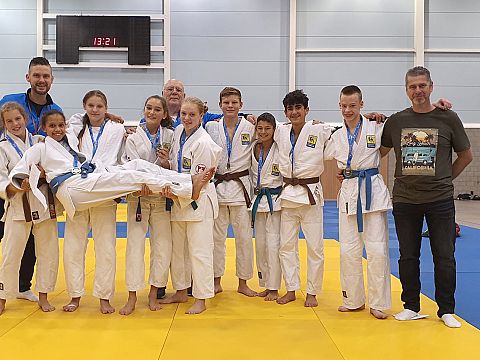 Negen judoka’s Sportinstituut Schiedam naar NK judo -15 jaar