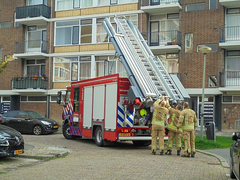 Brandweer Spijkenisse bezet Schiedamse kazerne