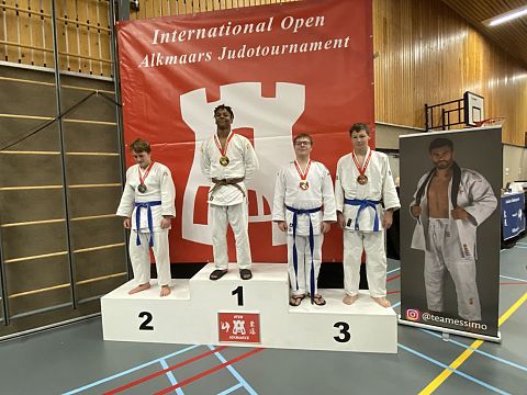 Drie titels voor Schiedamse judoka's
