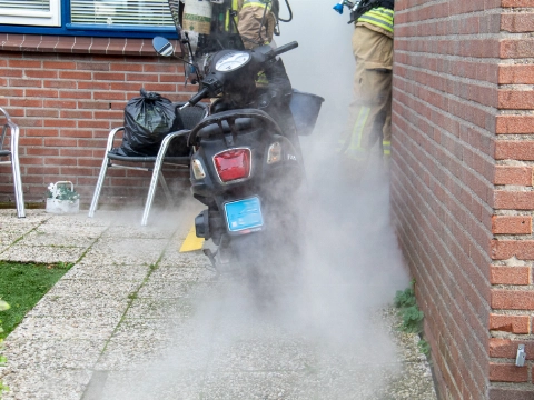 Brandweer ingezet voor lekkende zuurstoftank