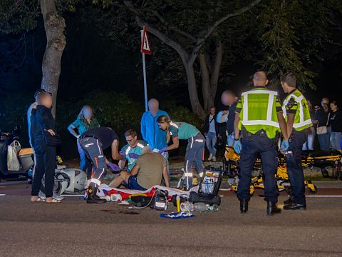 Scooterrijder raakt ernstig gewond bij eenzijdig ongeval