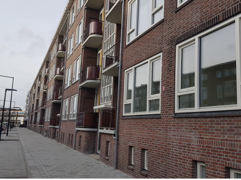 'Goede renovatie Wederopbouwcomplex in Lorentzlaan'