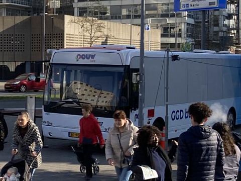 GGD-bus komt naar Schiedam