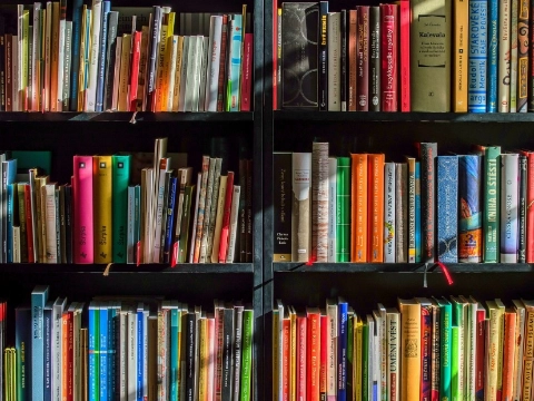 Korenbeurs decor voor internationaal bibliotheekcongres