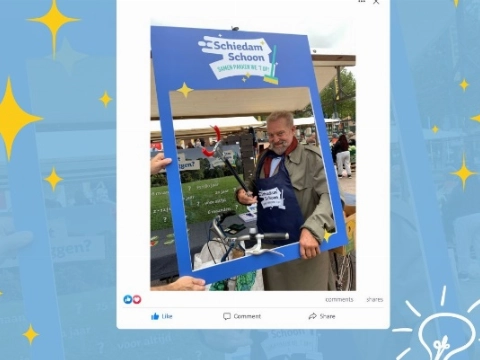 Suggesties doen voor een schoon Schiedam