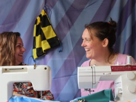Tasjes naaien tijdens de Sew-Along