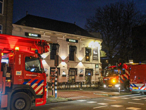 Brandweer rukt uit naar De Markies