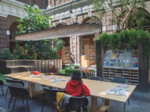 Bereikbaarheid bibliotheek in Schiedam zeer goed