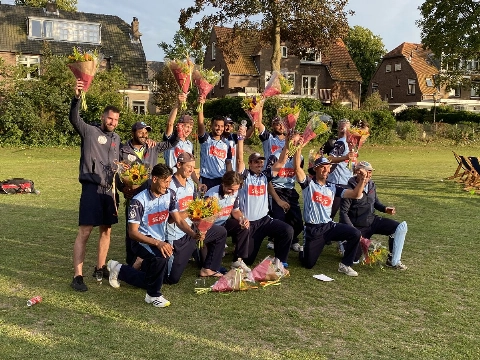 Hermes-DVS T20-kampioen van Hoofdklasse
