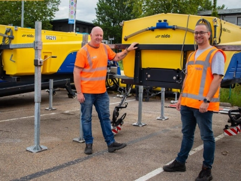Volop zomer, maar Irado werkt aan winterse klus