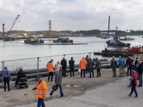 Nieuwe datum afzinken tunneldeel Blankenburgverbinding