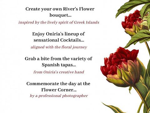 Bloemenextravaganza met River's Flower Bar en Oniria