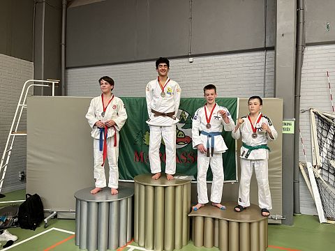 Medailleregen voor judoka's SI in België