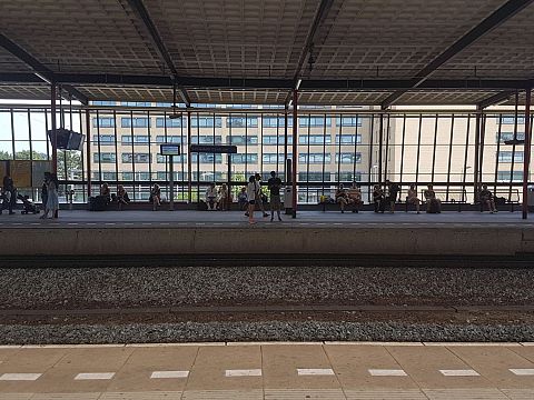 Treinenloop gestremd door werk aan spoor en station