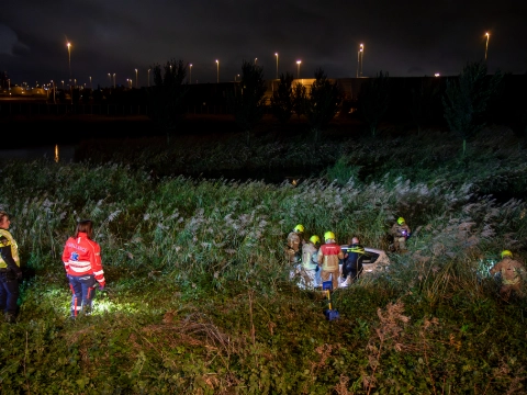 Grote zoekactie na crash