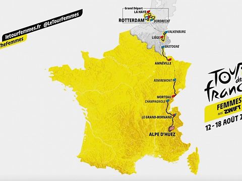 Tour de France Femmes volgend jaar door Schiedam