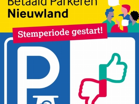 Stemmen voor betaald parkeren Nieuwland