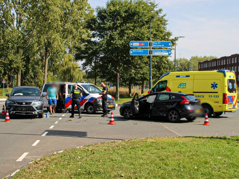 Verkeersdrukte en boete als gevolg van aanrijding