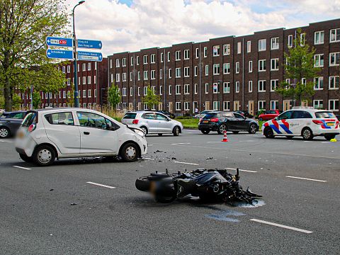 Motorrijder zwaar gewond