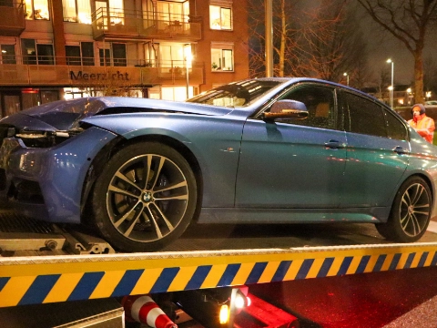 Auto ramt reclamebord