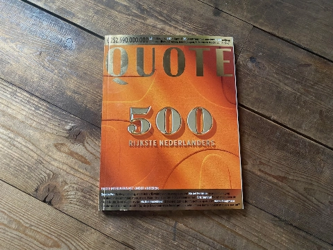 Quote 500 telt de nodige miljonairs die Schiedam goed kennen