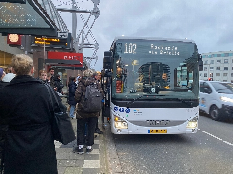Kans op snelle bus naar Hellevoetsluis