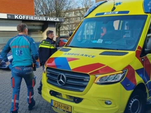 Vrouw onwel geworden, of...?