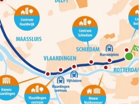 Gemeente neemt maatregelen voor Metropolitane fietsroute