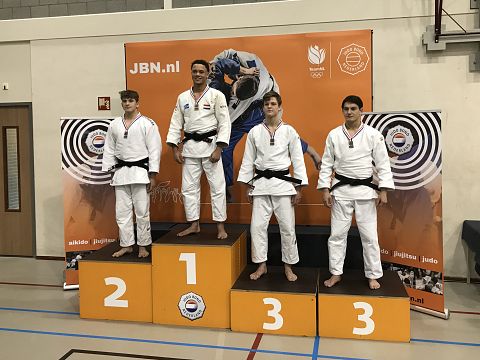 Brons op NK-judo voor Dylan Jansen