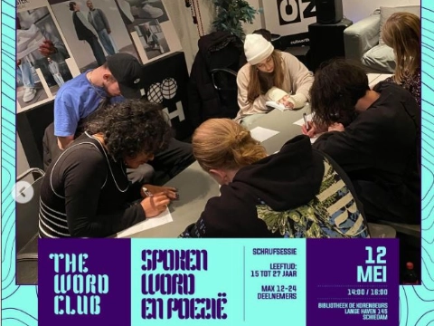 Met stadsdichter aan de slag met spoken word en poëzie