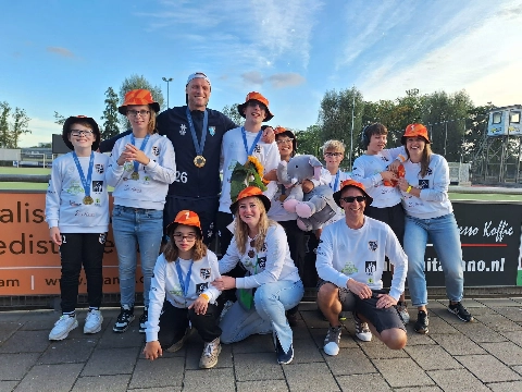 G-team gehuldigd na Special Olympics