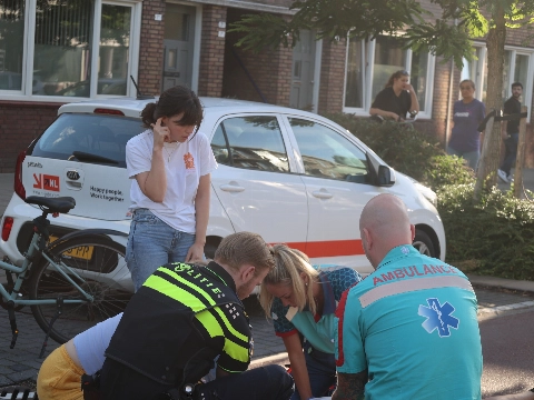 Voetganger gewond bij aanrijding