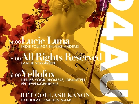 Julianapark vanmiddag weer voor Cultuur Borrelaars