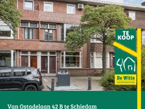 Te koop via De Witte Garantiemakelaars: Van Ostadelaan 42b