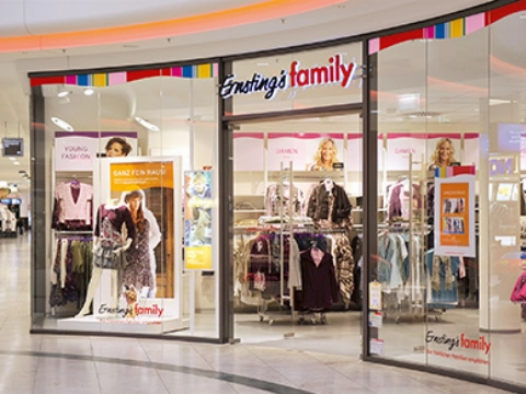 Ernsting's family vestigt zich in Passage