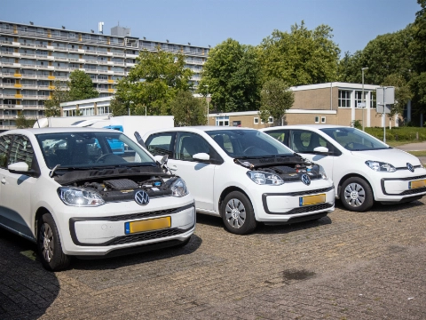 Auto-onderdelen op bestelling gestolen