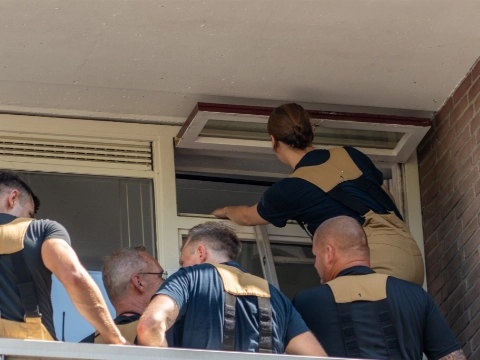 Wateroverlast houdt politie en brandweer bezig