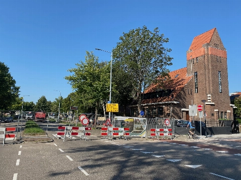 Werk aan BK-laan hervat