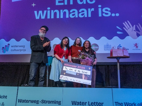 Waterweg Cultuurprijs naar Charlene van Kasteren