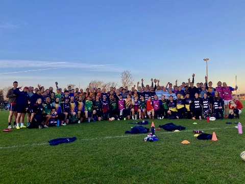 Schiedam even Touch Rugby hoofdstad