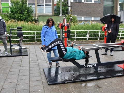 Buitensporten bij Parkweg blijft mogelijk