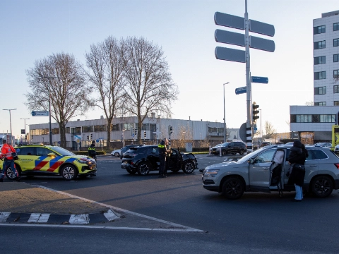 Oprit snelweg afgesloten na ongeval