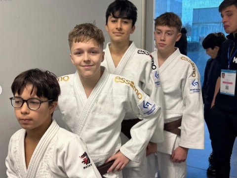 Judoka's dit keer niet in de prijzen