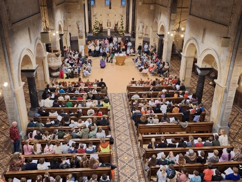 Kerstviering KBS De Vlinder rond thema 'Goed nieuws'