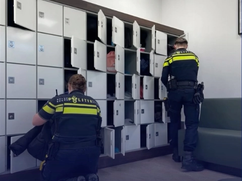 Kluisjescontrole door politie