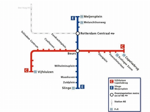 Gratis metro naar vuurwerk in Rotterdam
