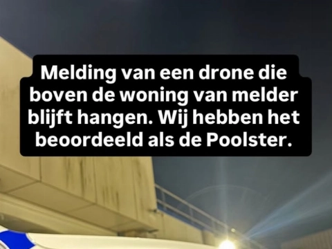 Drone, of poolster?