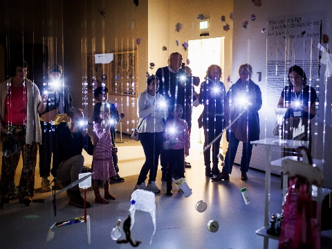 Zaklamprondleiding in Stedelijk Museum Schiedam