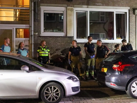 Inbreker van dak geplukt